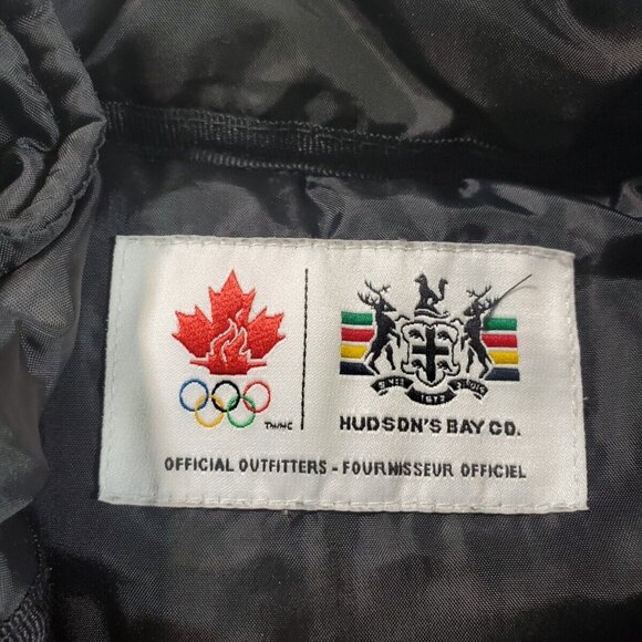 Hudsons Bay 2006 Olympics Canada Winter Puffer Vest Size Small Womens Insulated - Picture 7 of 12